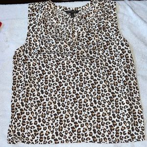 Leopard print blouse